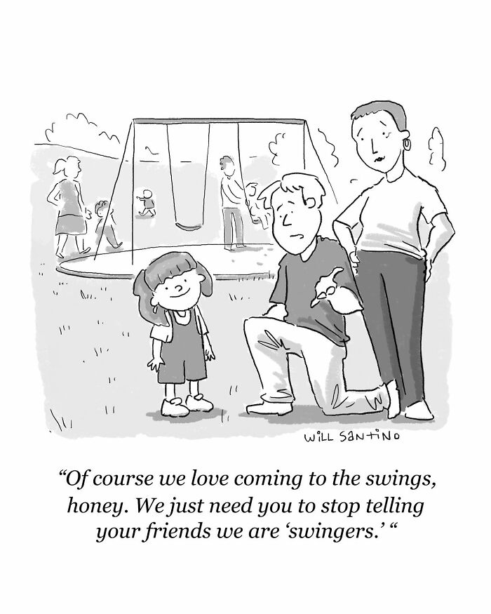 The Comics About Silly Things And Strange Situations By Will Santino Are Back