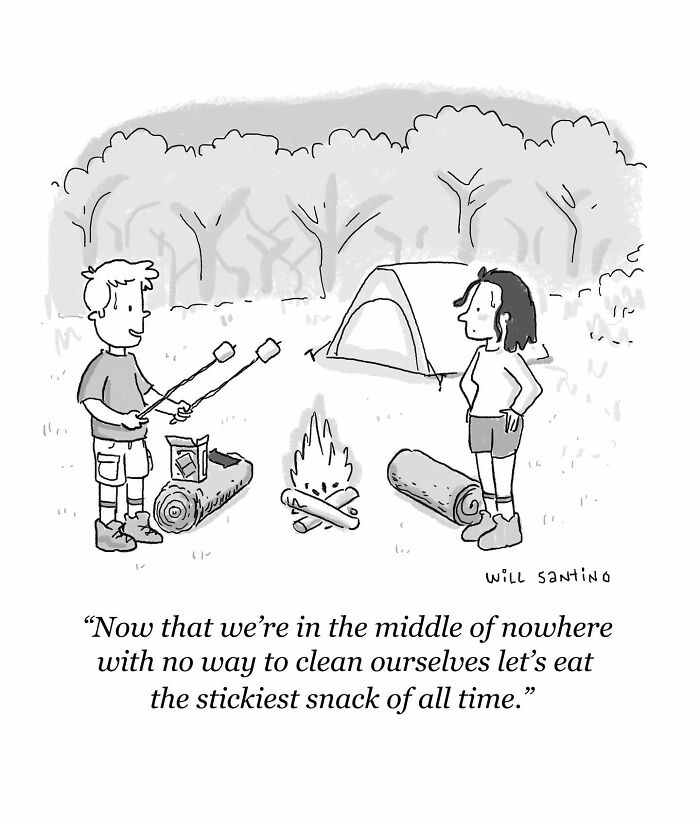 The Comics About Silly Things And Strange Situations By Will Santino Are Back