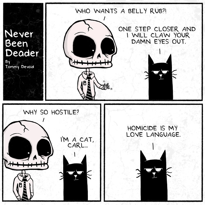 I Run A Web Comic Called "Never Been Deader"