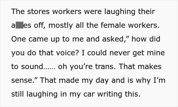 Man Hits On A Woman Without Knowing She's Trans, She Shuts Him Down In A Brilliant Way