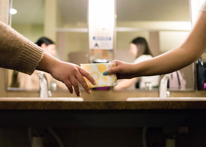 Boyfriend Shames Girlfriend For Throwing Away Her Pads In His Bathroom Trash Can, Causes Outrage Online