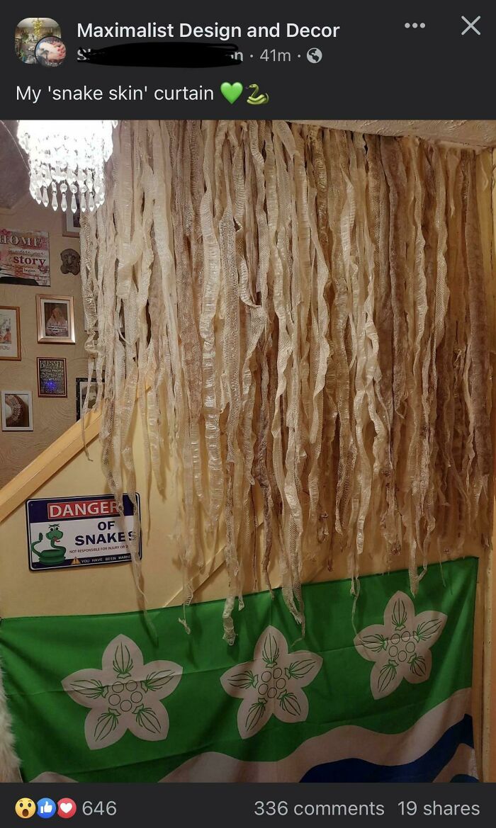 This ‘Snake Skin’ Curtain