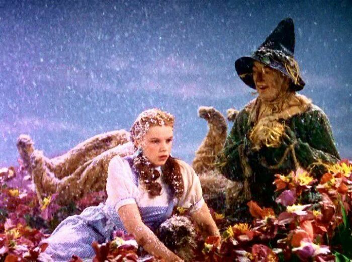 La "nieve" de la película El Mago de Oz era 100% asbesto puro