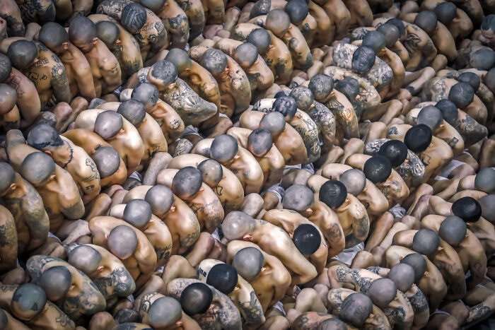 El Salvadorian Gang Members Were Sent To A New Prison Meant To Hold 40,000