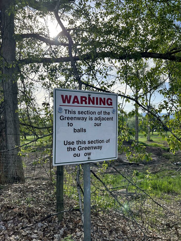 Adjacent To Our Balls