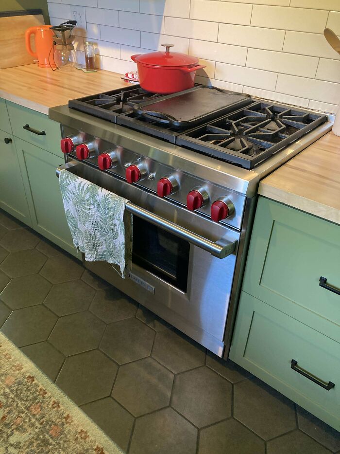 We Got These For Our DIY Kitchen Renovation For $2000. Barely Used And Working Great! Hopefully The Fridge Is Truly Bifl Because I Never Want To Move That Behemoth Ever Again