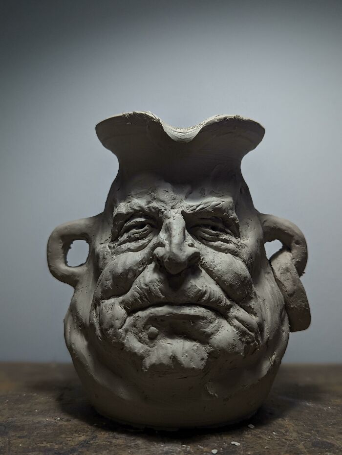 Lately I Have Been Working On A New Set Of Pots. All Ready To Dry