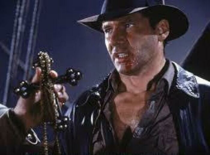 In Indiana Jones And The Last Crusade (1989), Jones Says “It Belongs In A Museum,” Which Is Incorrect, As Priceless Cultural Artifacts Actually Belong To The Indigenous Peoples From Which They’re Pilfered