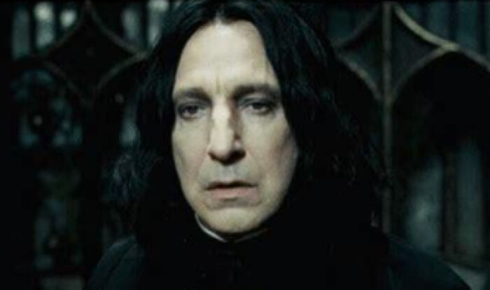 In Harry Potter And The Deathly Hallows Part2, Dumbledore Had Tears In His Eyes When He Found Out Snape's Patronus Is A Doe Because That's When He Realized Snape Is A Pathetic Middle Aged Man Who's Still Obsesed About His Student's Mom