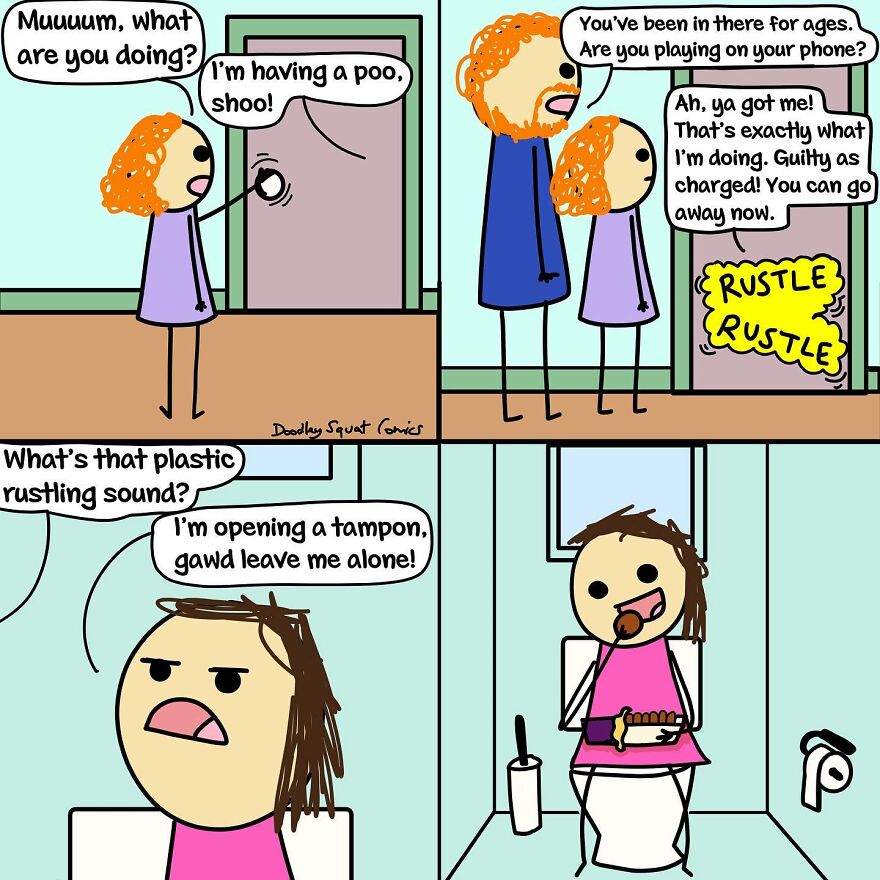 Australian Artist’s New Witty Comics That Every Woman Can Relate To