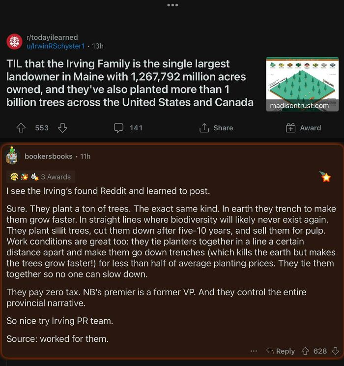 Largest Landowner Gets Owned