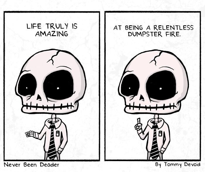 I Run A Web Comic Called "Never Been Deader"