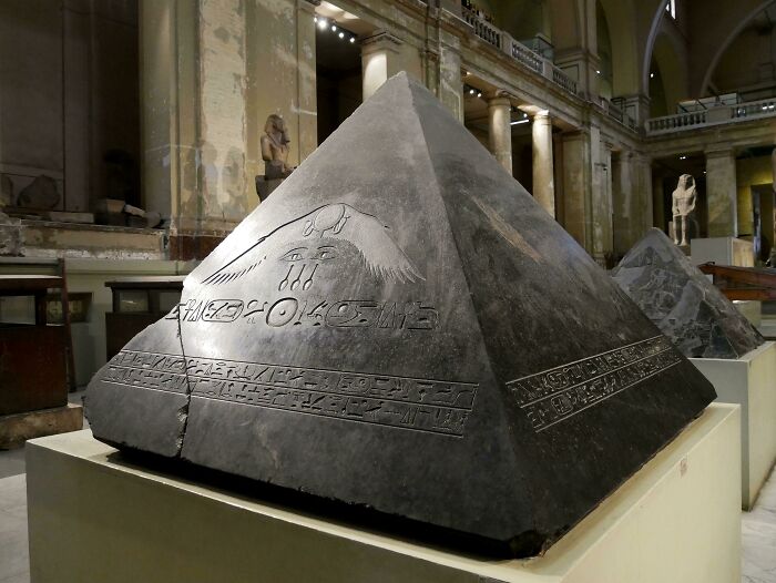The Capstone Of The Pyramid Of Amenemhat III, 1860 BC - 1814 BC