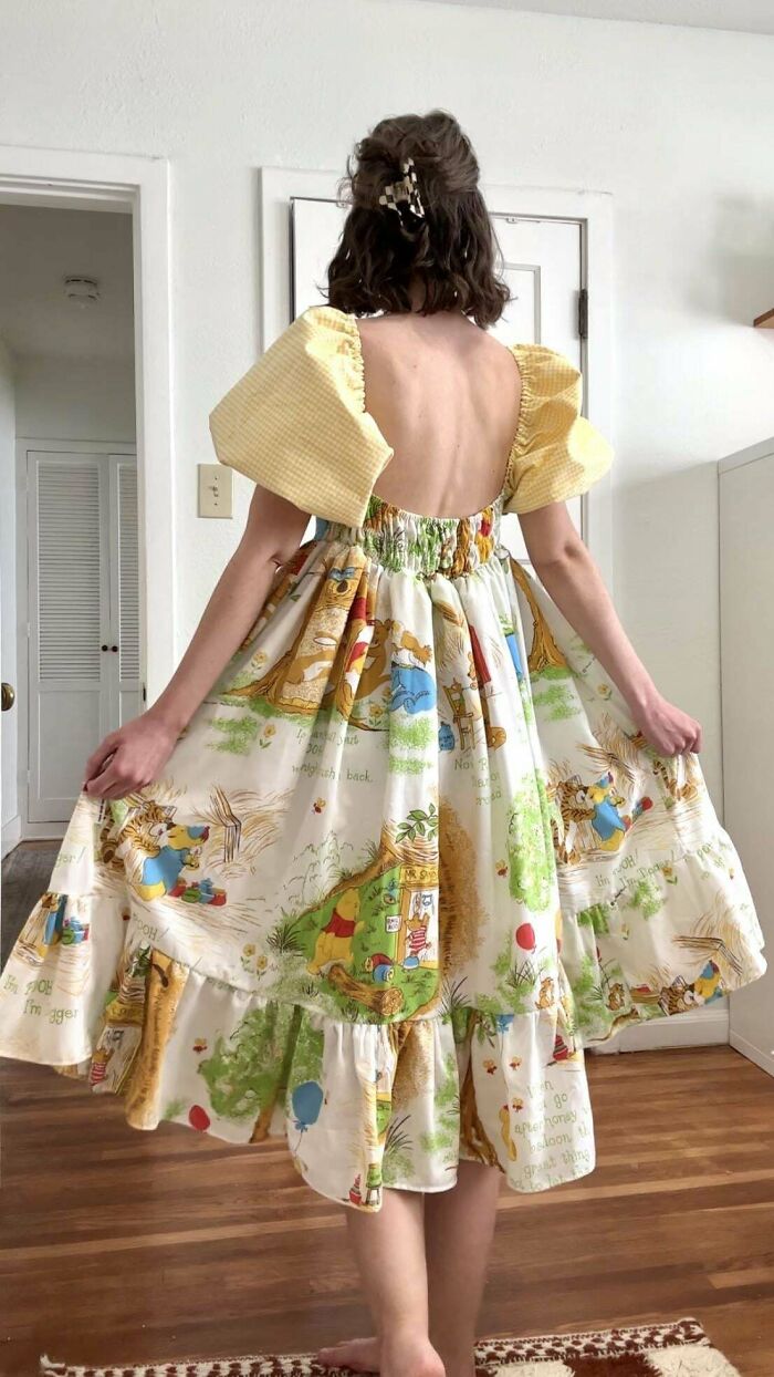 Been Wanting To Make A Longer Bedsheet Dress For A While Now 🍯