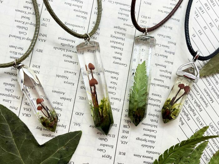 I Made These Nature Inspired Necklaces, And They Feel Magical!