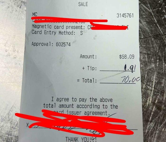 This Has Been Happening All The Time Lately, This Shift I Didn’t Get A Single Tip 20% Or More. Thinking Of Applying For Minimum Wage Job