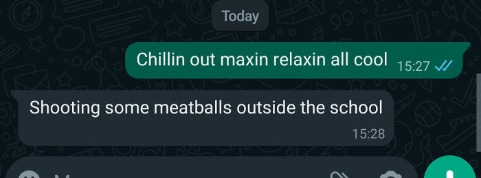 Shootin Some Meatballs Outside The School