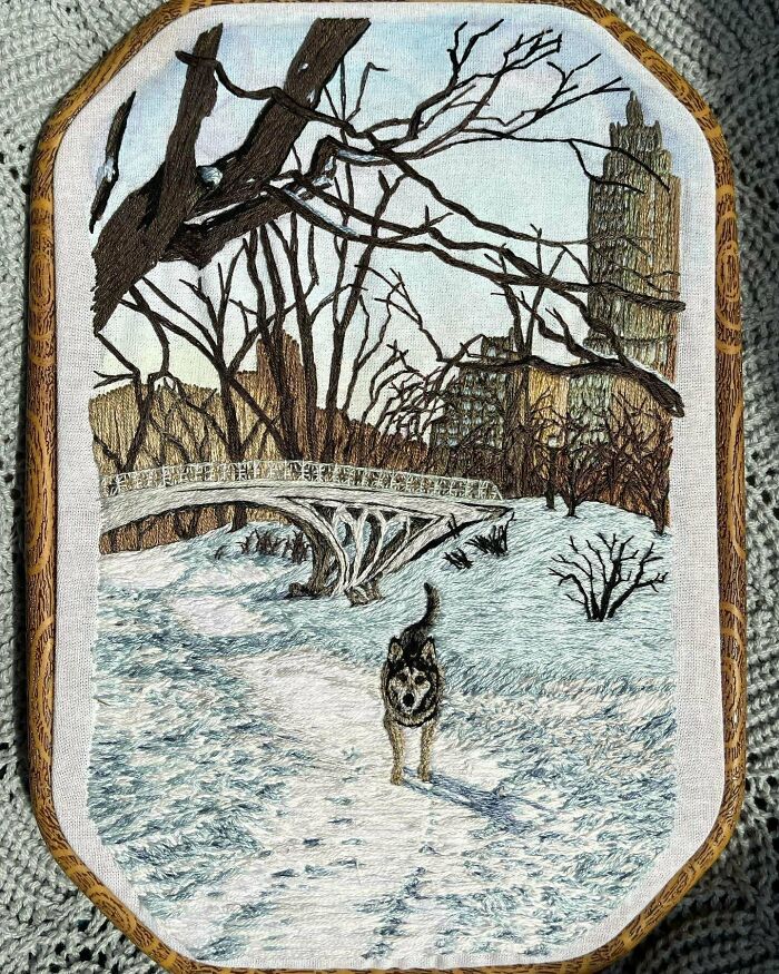 Cobi In The Park By Me