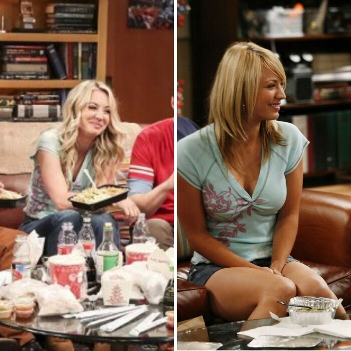 In The Big Bang Theory Finale Penny Is Wearing The Same Shirt She Wore In The Pilot Episode