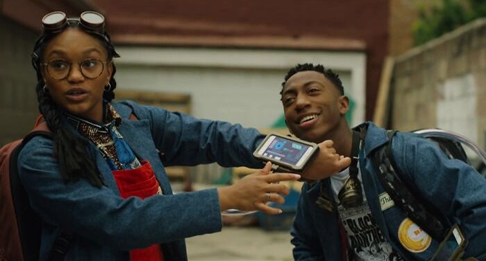 Scene from "See You Yesterday" movie