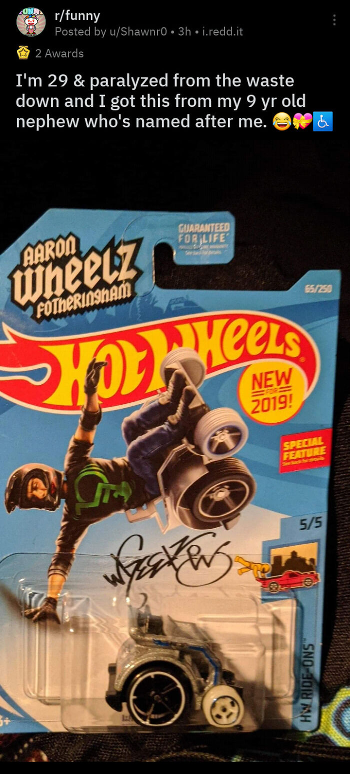 What A Thoughtful Newphew :)