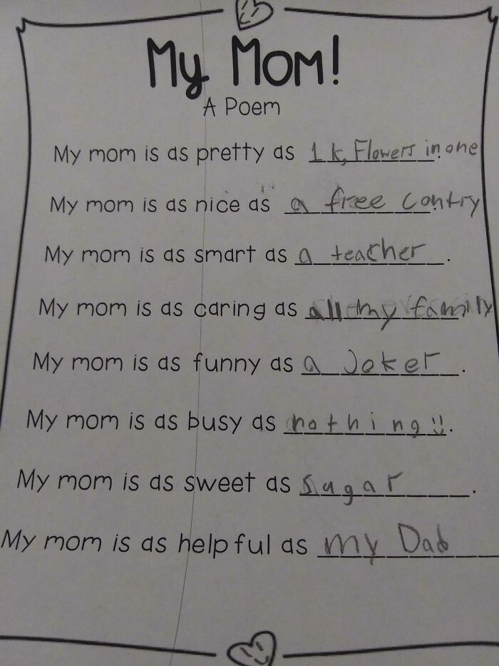 My Little Brothers 'Mothers Day' Poem!