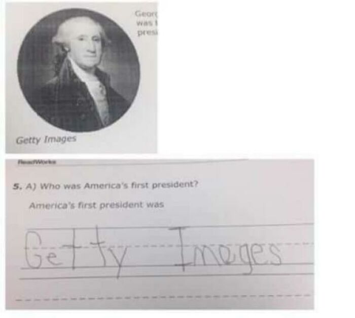 Who Was The First President? (Oh Dear.)