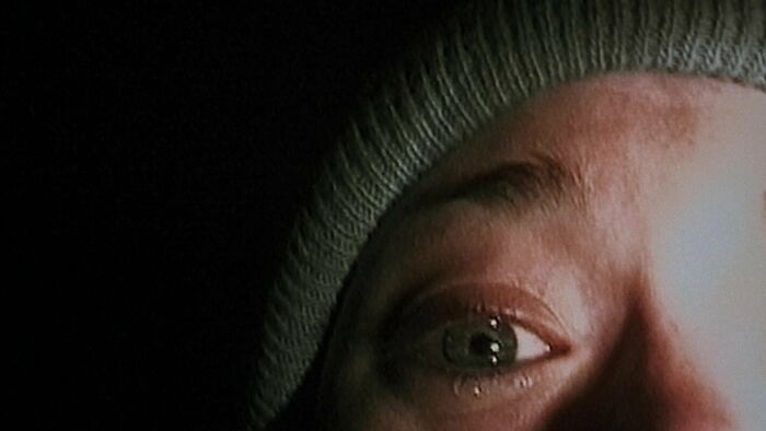Scene from "The Blair Witch Project" movie