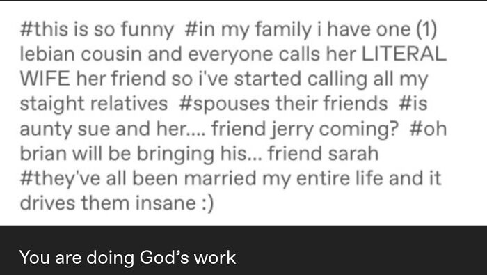 What To Call Your Straight Aunt's Husband