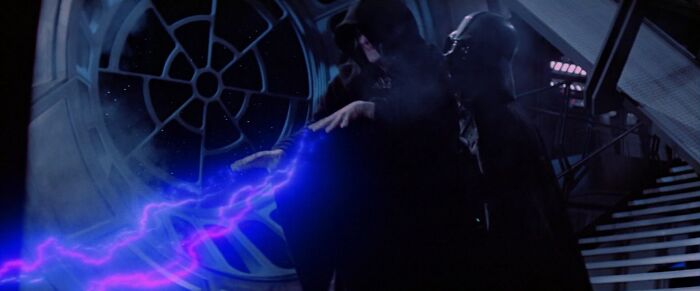 Scene from "Star Wars: Return Of The Jedi" movie