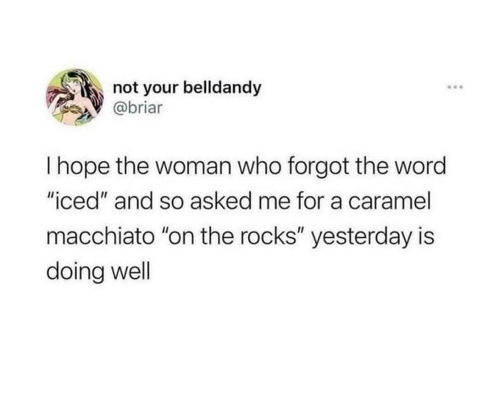 Caramel Macchiato On The Rocks