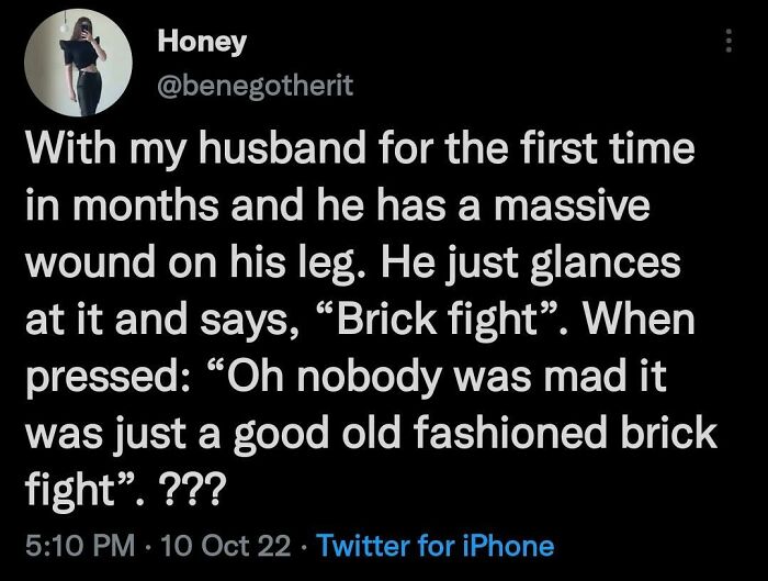 A Good Old Fashioned Brick Fight