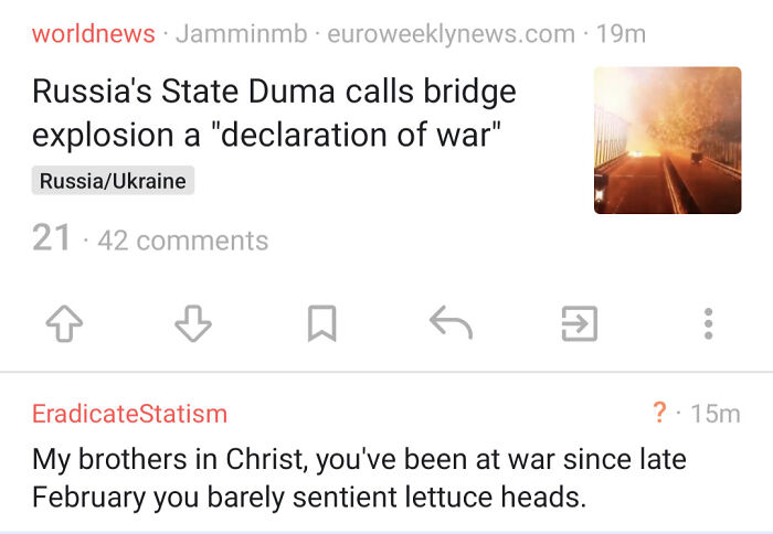 You Barely Sentient Lettuce Heads