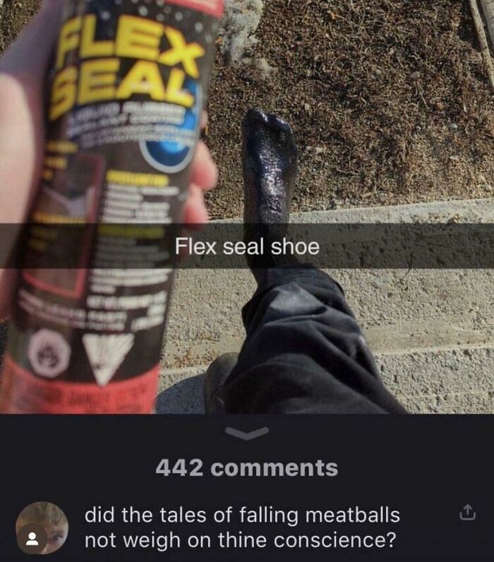 Did The Tales Of Falling Meatballs Not Weigh On Thine Conscience?