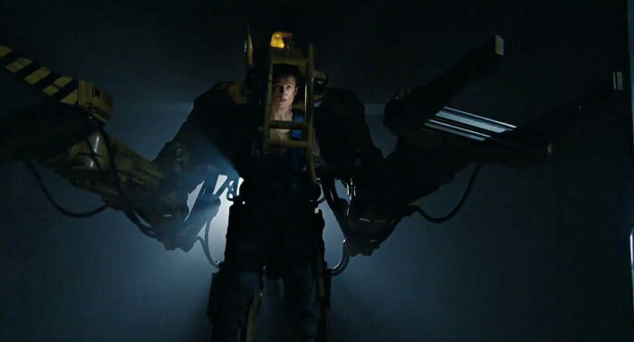 Scene from "Aliens" movie