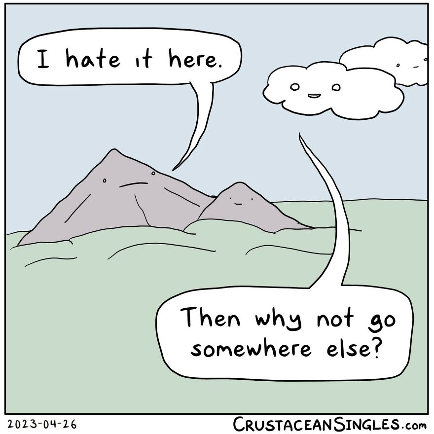 New Weirdest Comics With Hilariously Unexpected Endings By “Crustacean Singles”