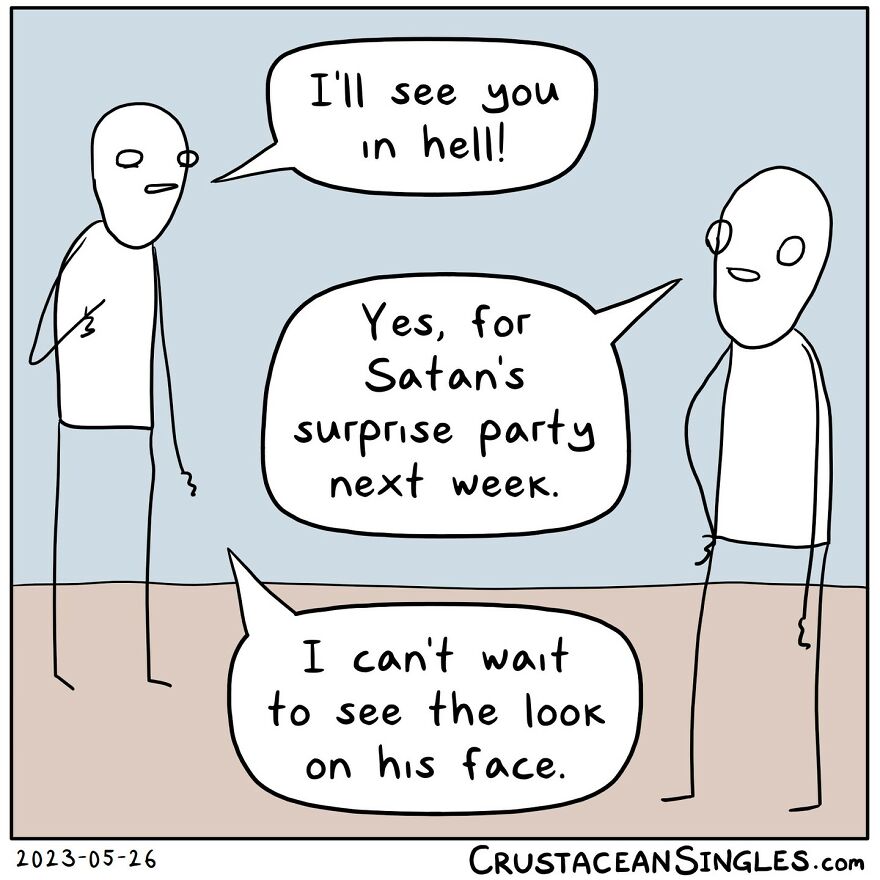 New Weirdest Comics With Hilariously Unexpected Endings By “Crustacean Singles”