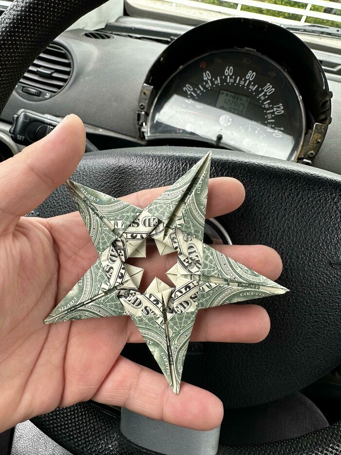 Was Handed This As A Tip (Even After A Tip Through App) By A Really Nice Lady, Super Cool!