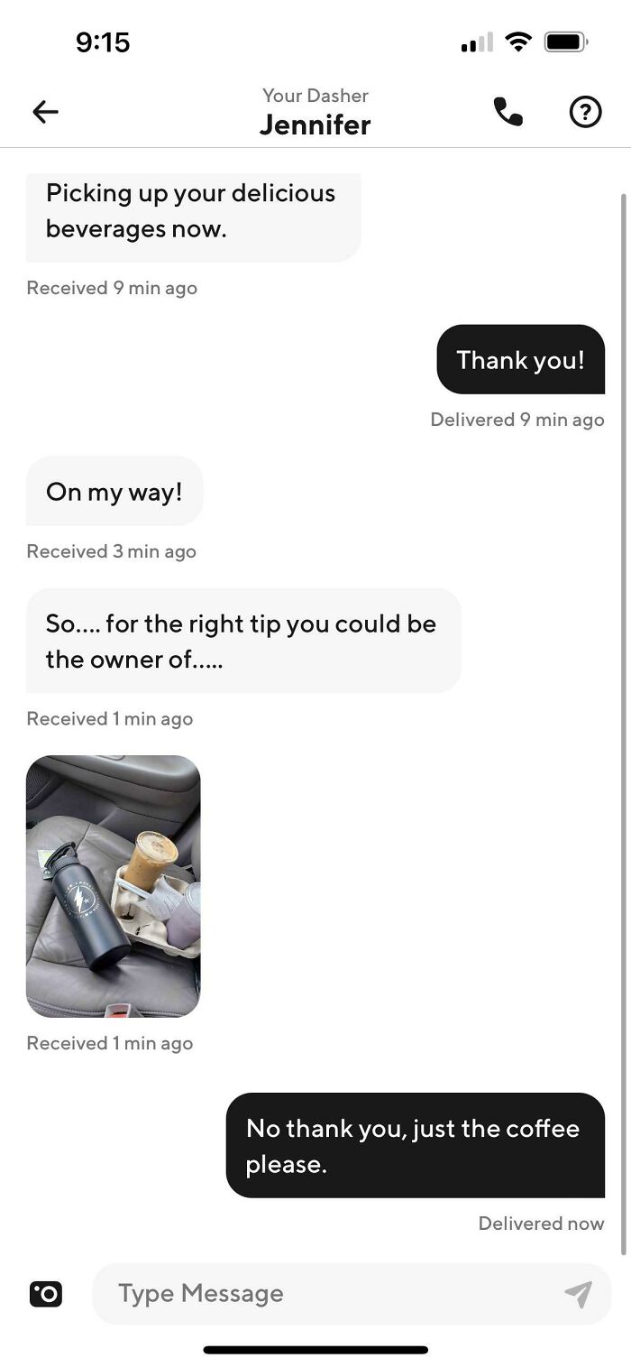 Called The Coffee Shop And Turns Out She Stole The Bottle From Their Drive Thru Display