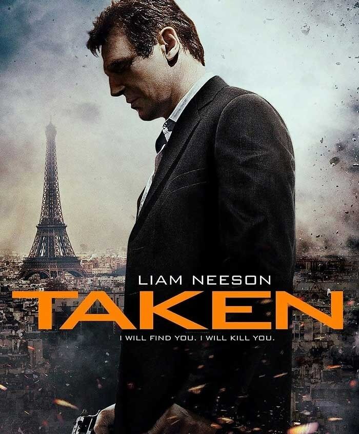 Taken movie poster 
