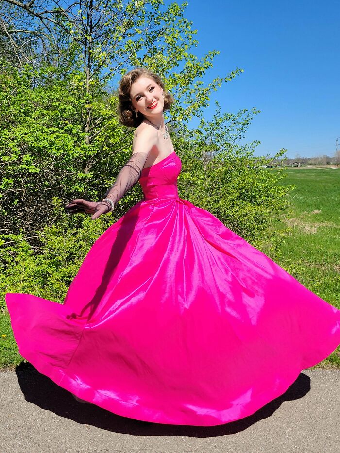 ¡Mi atuendo inspirado en Marilyn Monroe para el baile de graduación!