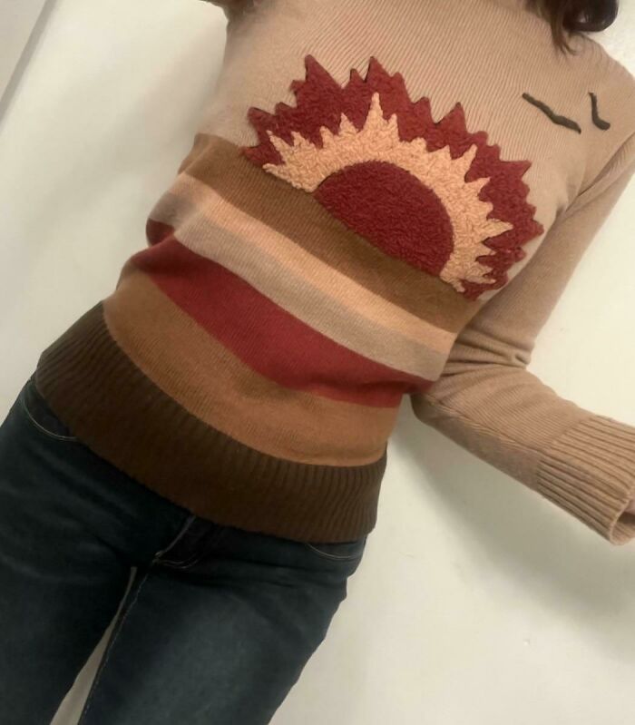 ❤️my Mom’s Sweater From The 70s. She’s Been Gone 18 Years