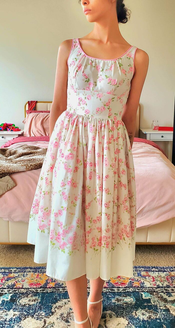 I Made This Dress Using A Vintage Pattern From 1957