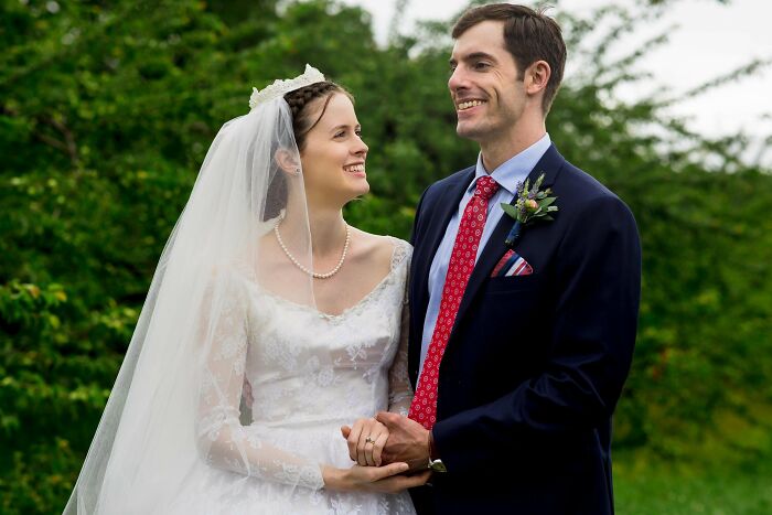 Thought I’d Share Some Photos From My Wedding Wearing My Grandma’s 1953 Wedding Gown!