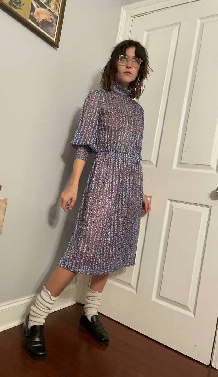 80s Avon Secretary Dress 🌸