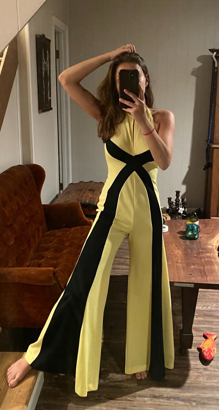 I Love This Community! Okay Here’s Another 70s Bell Bottom Jumpsuit. It’s Nice To Share Pieces Here With People Who Appreciate Vintage!