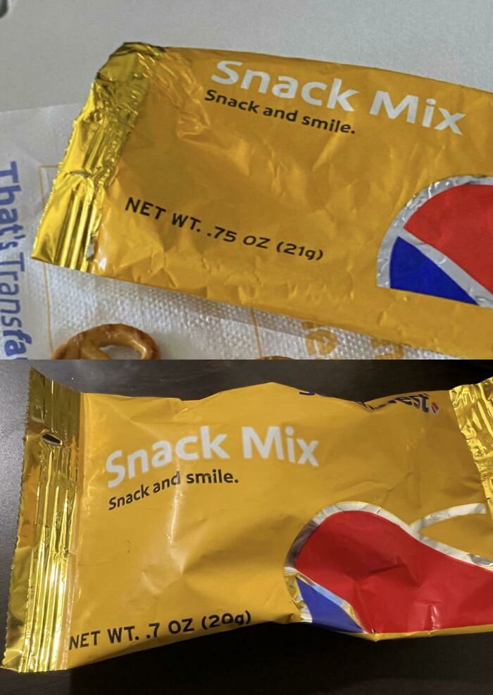 Top Pic Is From A 2 Year Old Reddit Post, Bottom Pic Is From My Flight Today