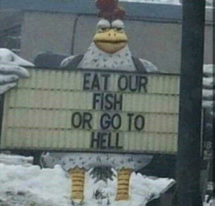 That’s One Desperate Chicken