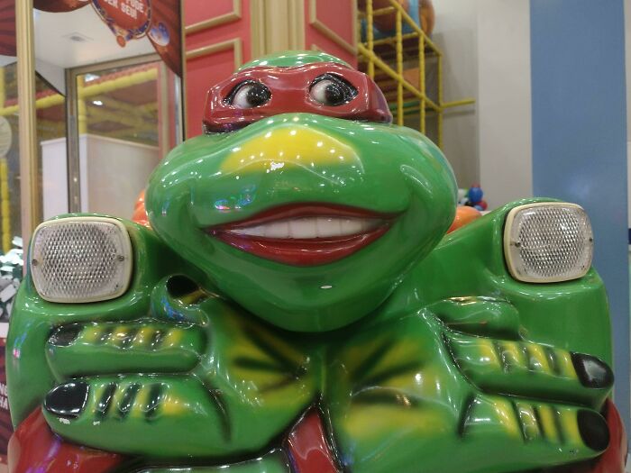 Encontré esta belleza en un salón recreativo brasileño