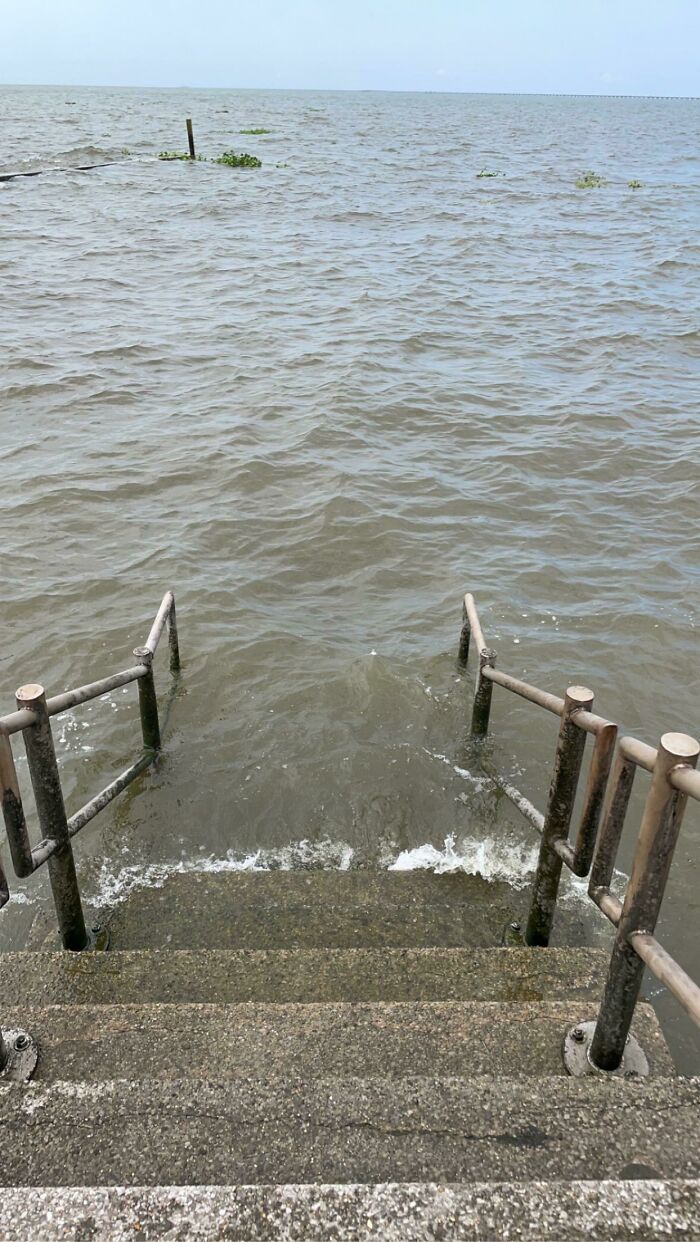 Ominous Entrance Into Lake Ponchartrain (Louisiana)